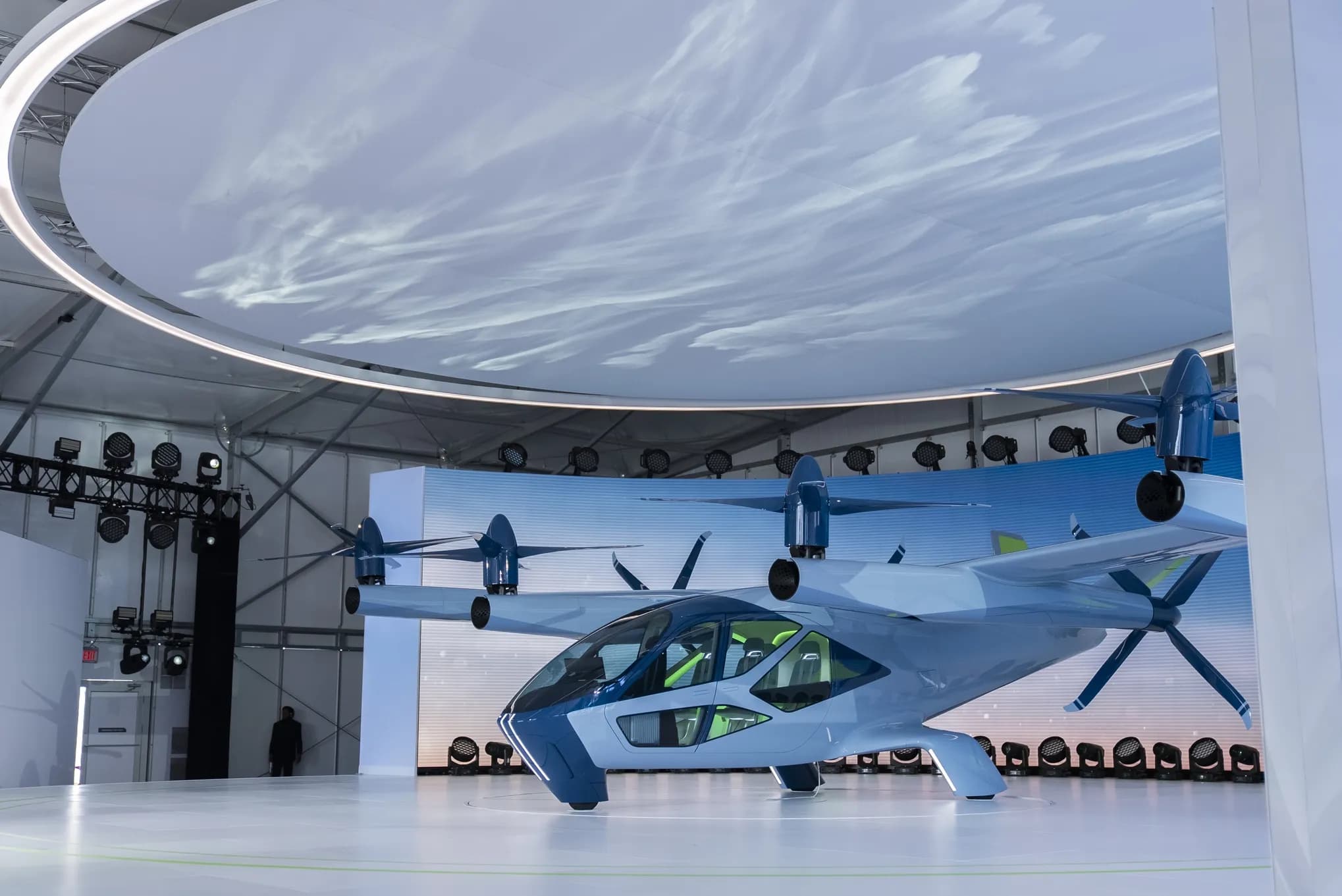 Astonishing LED Ring Lights for the Las Vegas Convention Center