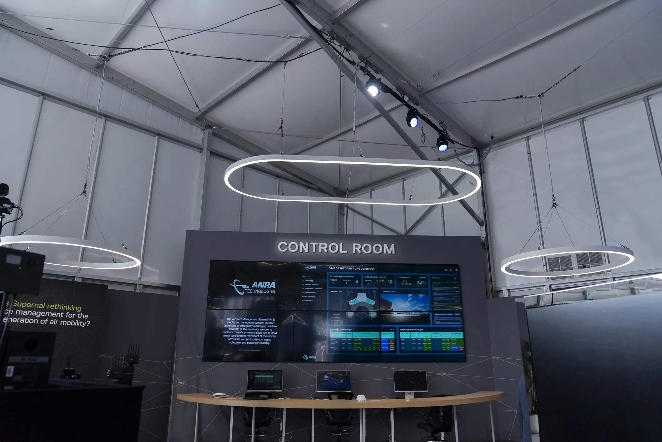 Astonishing LED Ring Lights for the Las Vegas Convention Center