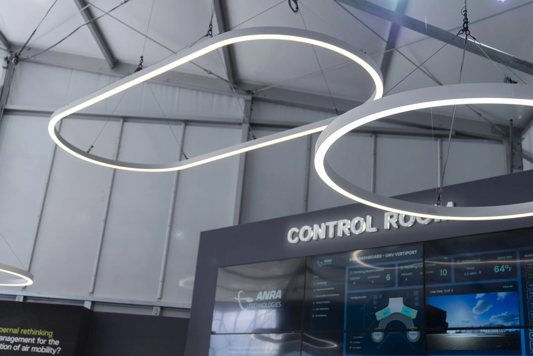 Astonishing LED Ring Lights for the Las Vegas Convention Center