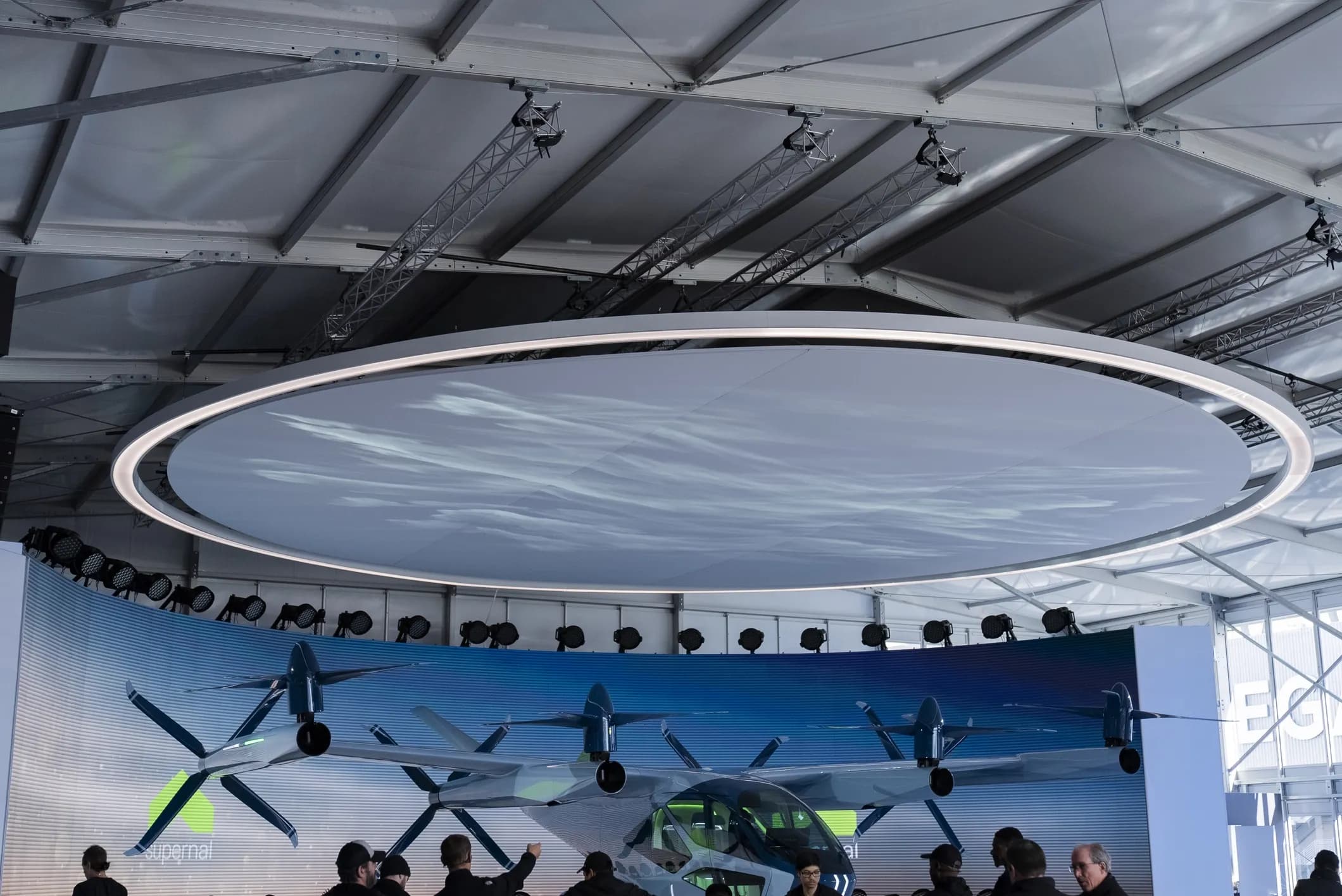 Astonishing LED Ring Lights for the Las Vegas Convention Center