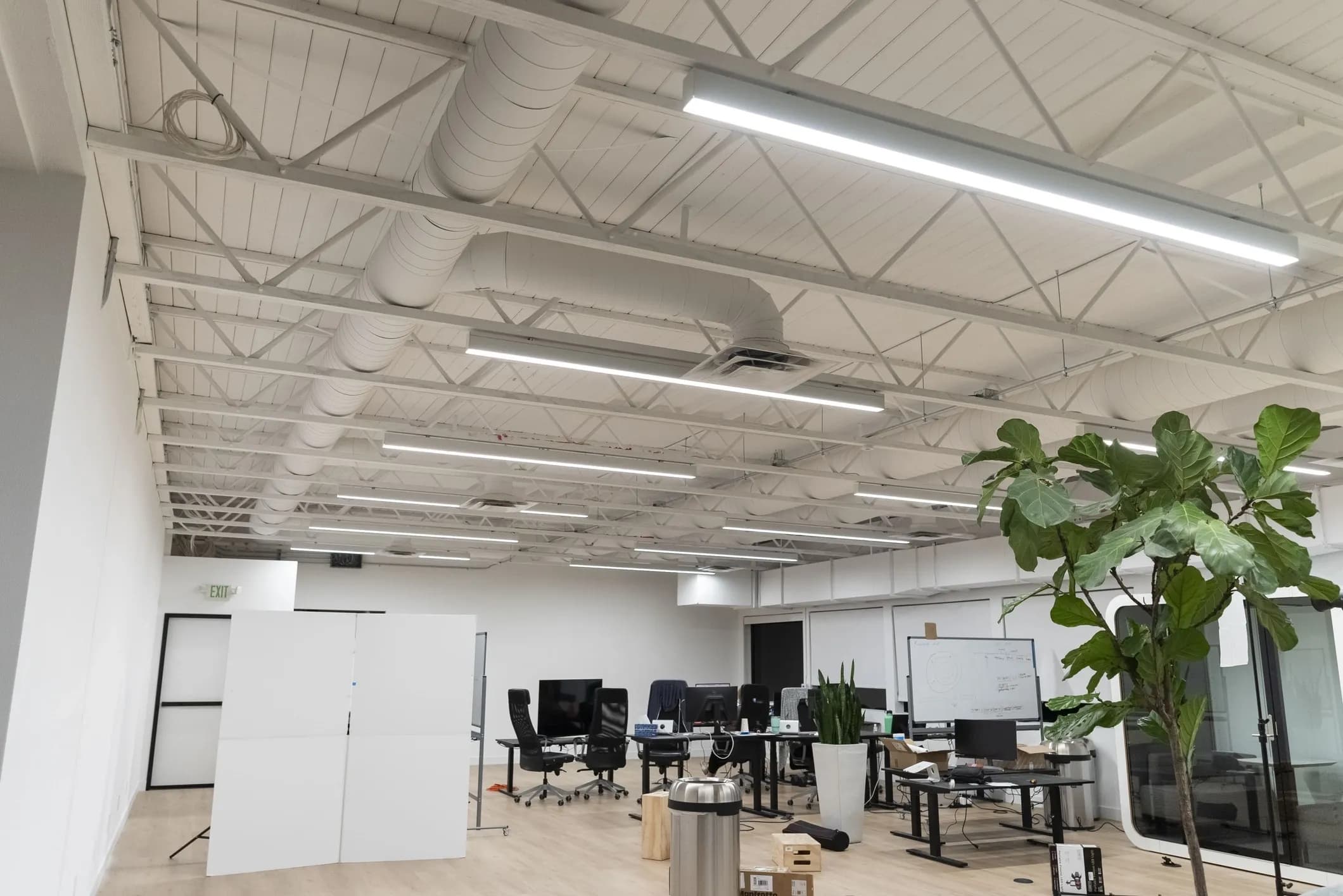 Office LED Lighting Design for Klient Boost