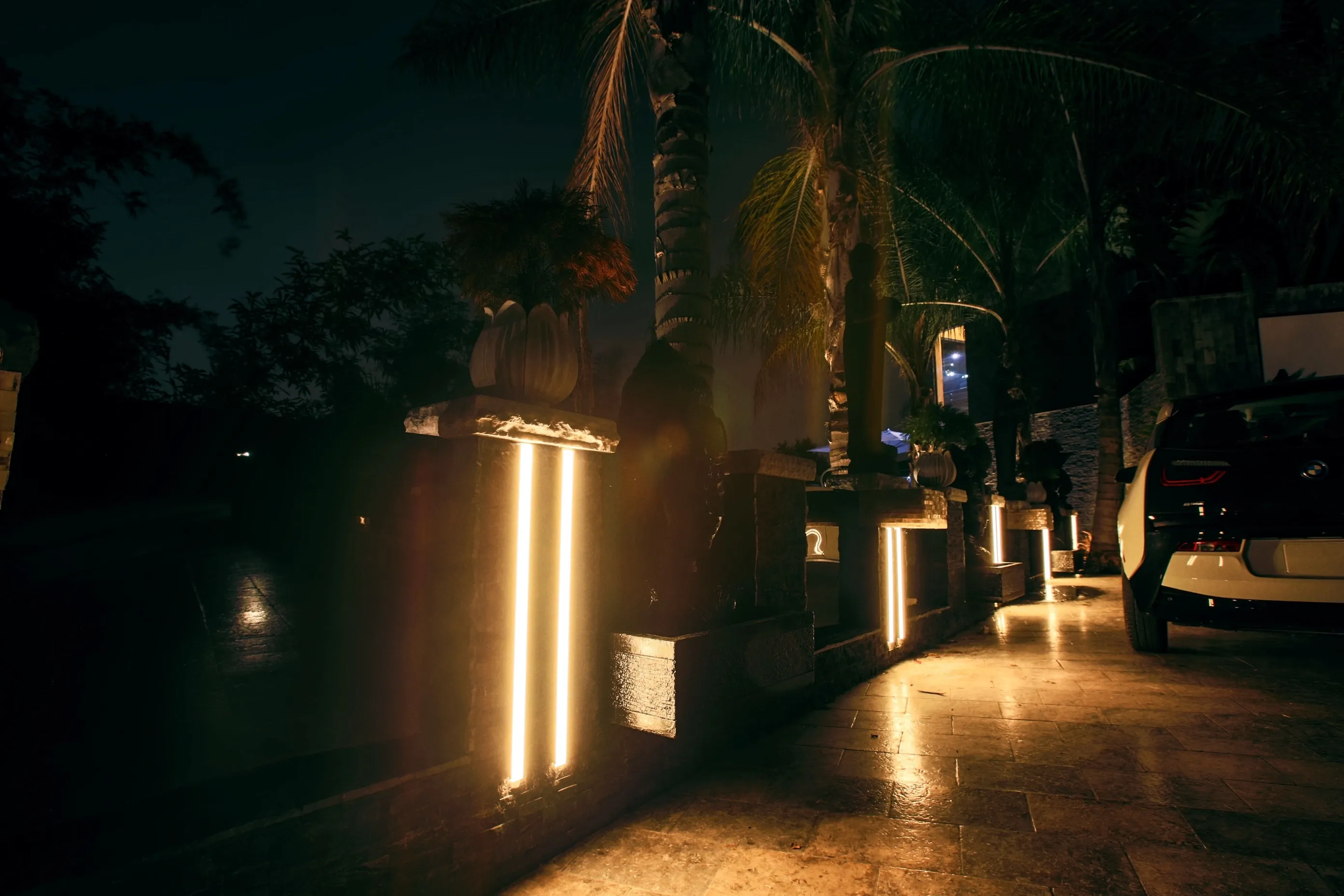 Atmosphere LED Lighting Design for Private Residence