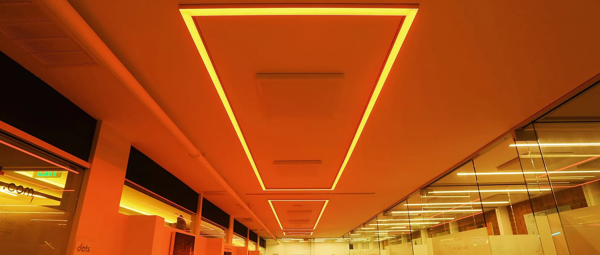 Creative Office LED Lighting Design