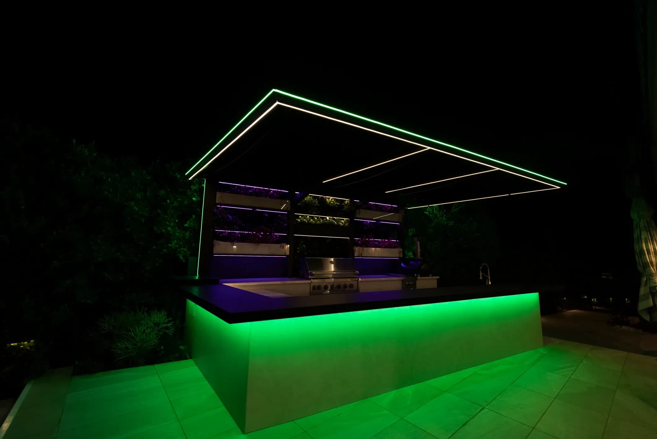 Dragon Outdoor Patio for Beverly Hills Mansion
