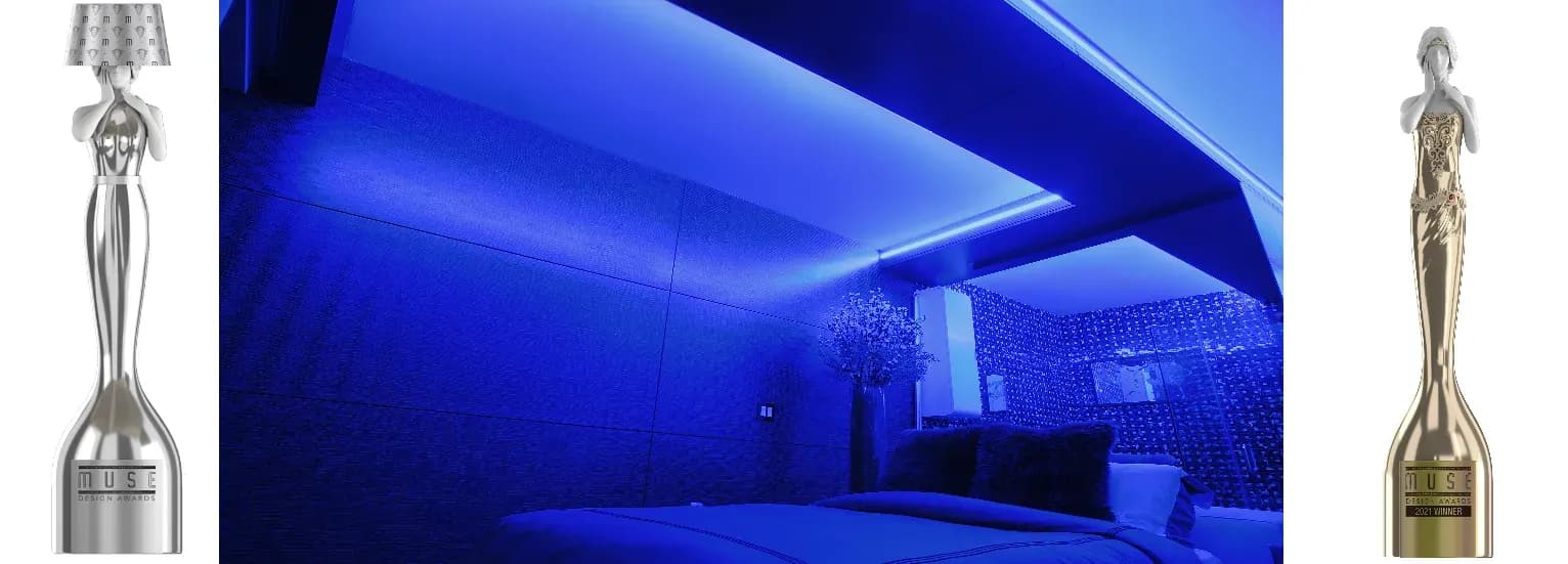 Ambient Lighting For Small Spaces Brings Home Gold & Silver At Muse Design Awards!!!