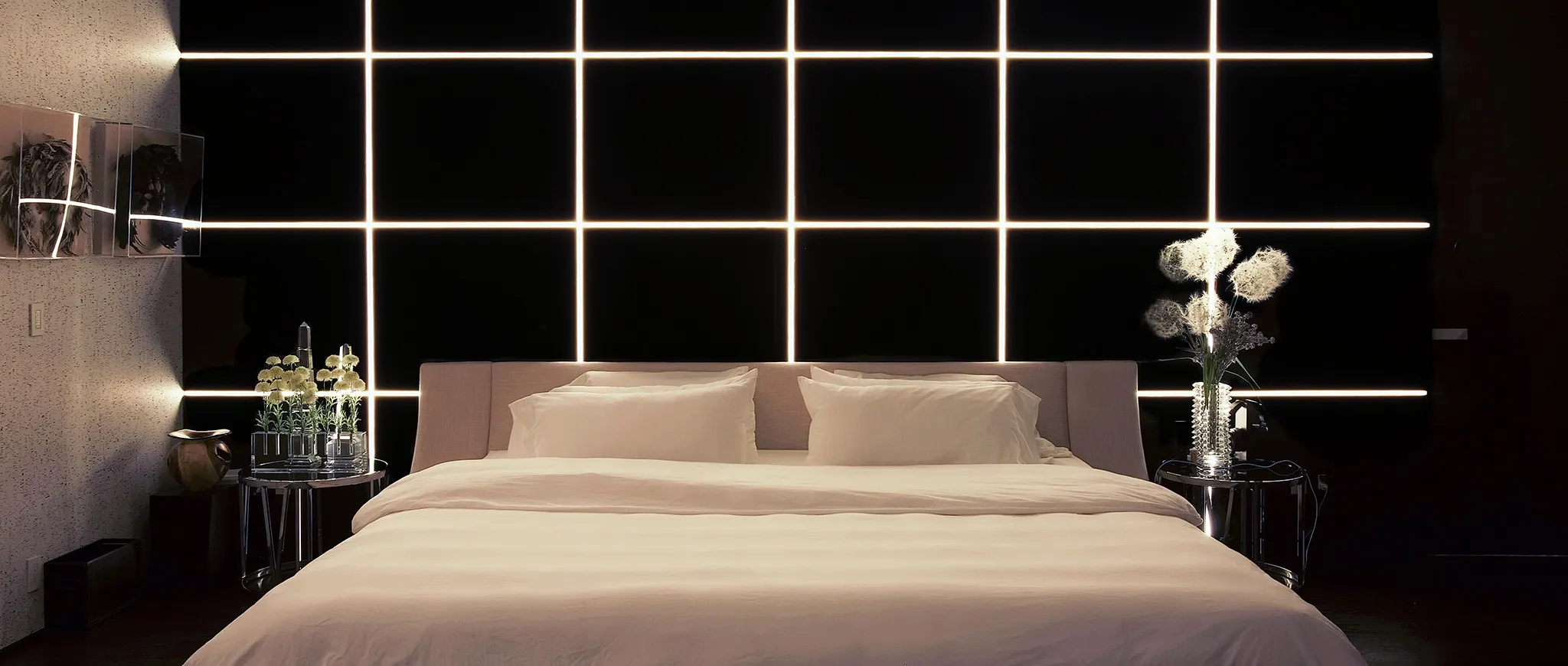 Contemporary Master Bedroom Lighting Design