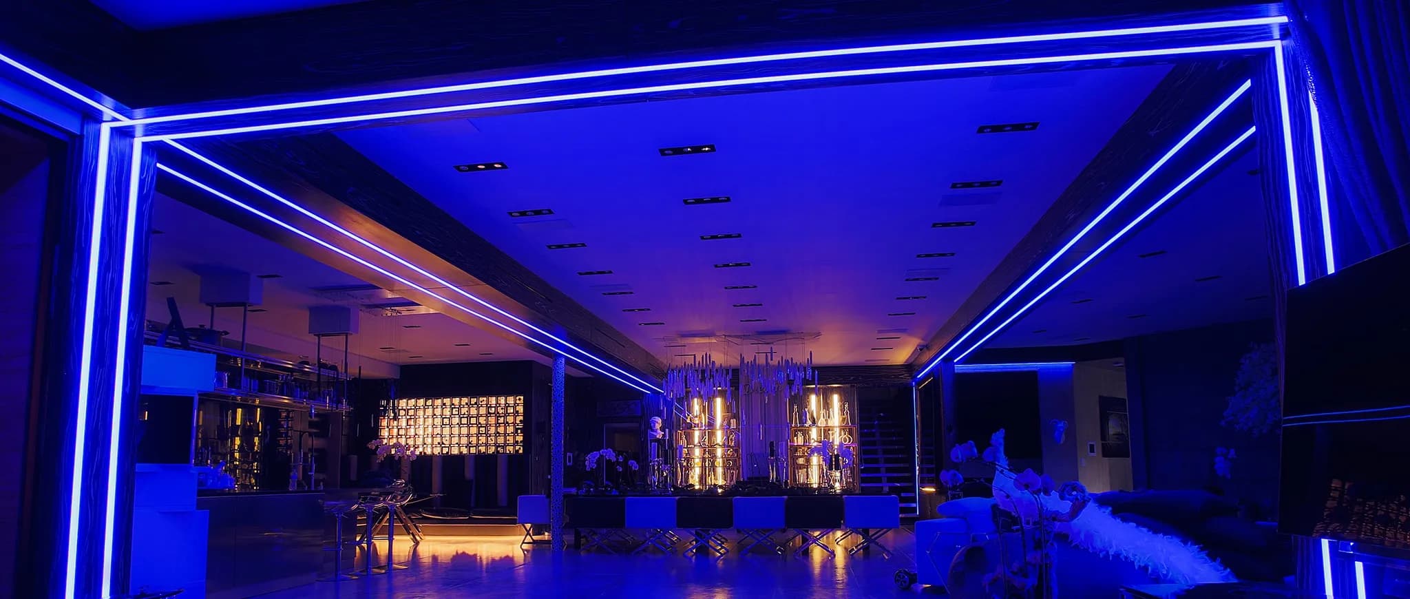 Sleek LED Residential Lighting Design