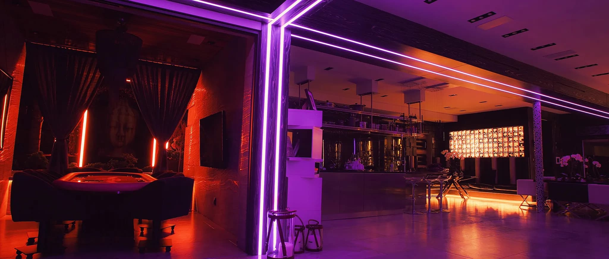 Sleek LED Residential Lighting Design